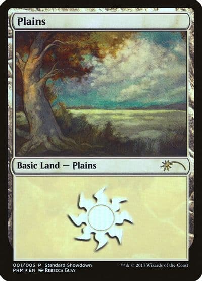 Plains Rebecca Guay Standard Showdown Promos Magic card