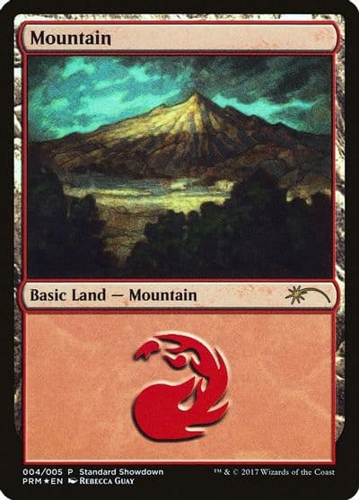 Mountain Rebecca Guay Standard Showdown Promos Magic card