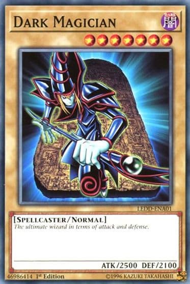 Dark Magician Legendary Dragon Decks Yu-Gi-Oh! card