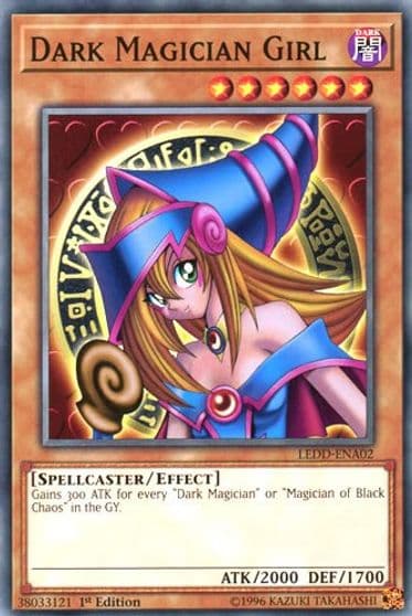 Dark Magician Girl Legendary Dragon Decks Yu-Gi-Oh! card