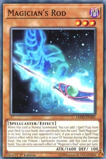 Magicians Rod Legendary Dragon Decks Yu-Gi-Oh! card