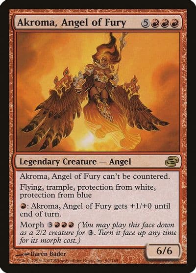 Akroma Angel of Fury Planar Chaos Magic card