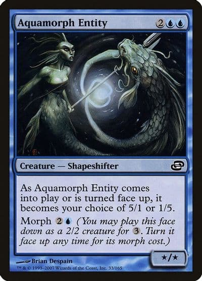 Aquamorph Entity Planar Chaos Magic card