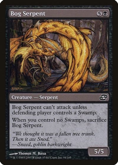 Bog Serpent Planar Chaos Magic card
