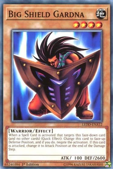 Big Shield Gardna Legendary Dragon Decks Yu-Gi-Oh! card