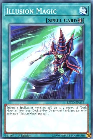 Illusion Magic Legendary Dragon Decks Yu-Gi-Oh! card