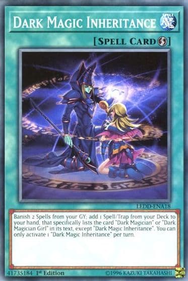 Dark Magic Inheritance Legendary Dragon Decks Yu-Gi-Oh! card