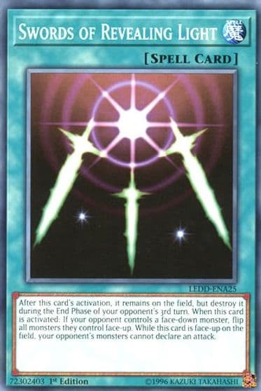 Swords of Revealing Light Legendary Dragon Decks Yu-Gi-Oh! card