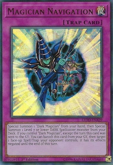 Magician Navigation Legendary Dragon Decks Yu-Gi-Oh! card
