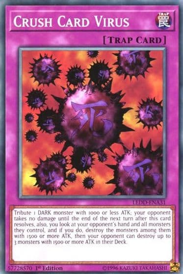 Crush Card Virus Legendary Dragon Decks Yu-Gi-Oh! card