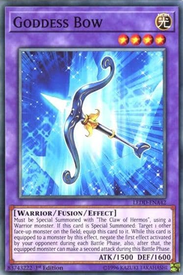 Goddess Bow Legendary Dragon Decks Yu-Gi-Oh! card