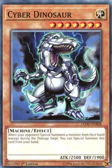 Cyber Dinosaur Legendary Dragon Decks Yu-Gi-Oh! card