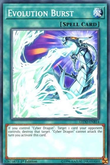 Evolution Burst Legendary Dragon Decks Yu-Gi-Oh! card