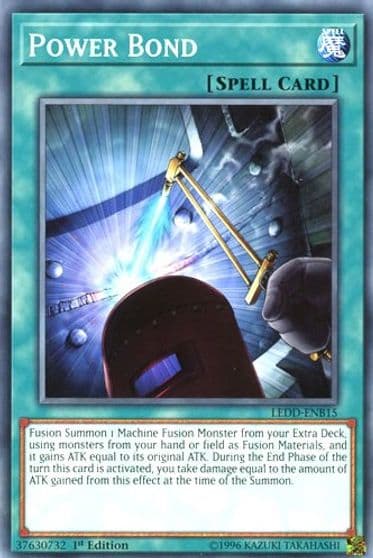 Power Bond Legendary Dragon Decks Yu-Gi-Oh! card