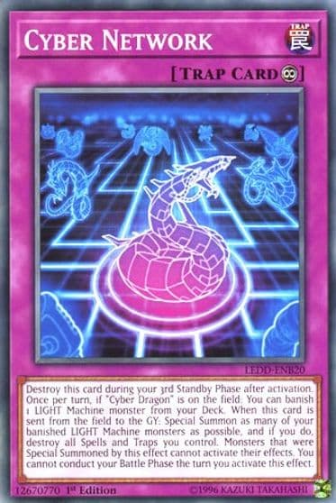 Cyber Network Legendary Dragon Decks Yu-Gi-Oh! card
