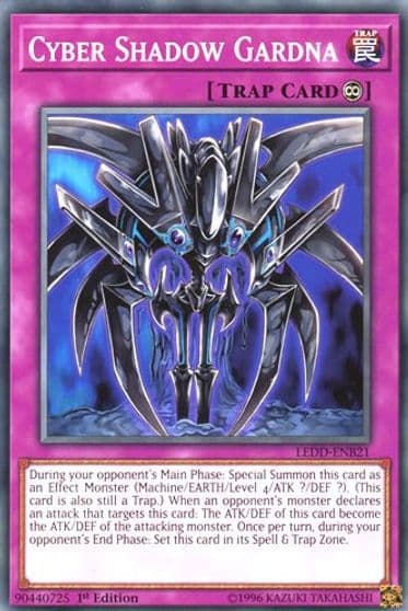 Cyber Shadow Gardna Legendary Dragon Decks Yu-Gi-Oh! card