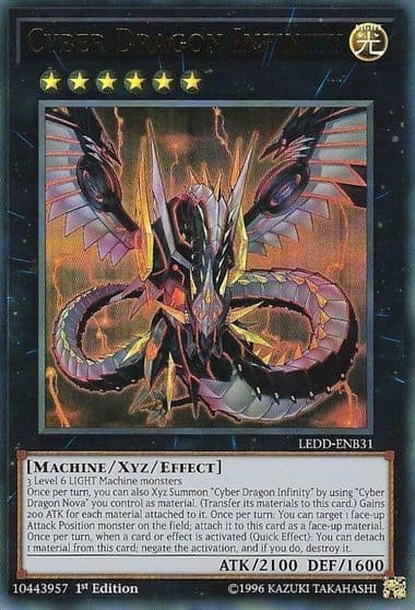 Cyber Dragon Infinity Legendary Dragon Decks Yu-Gi-Oh! card