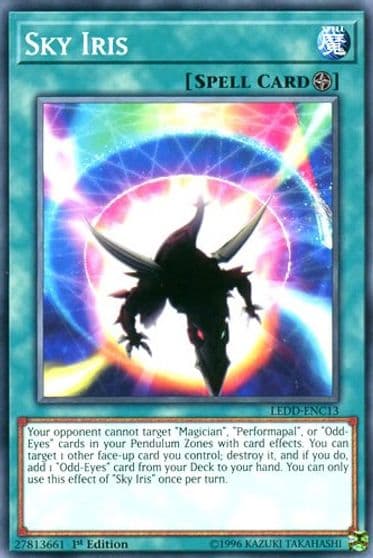 Sky Iris Legendary Dragon Decks Yu-Gi-Oh! card
