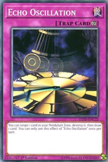 Echo Oscillation Legendary Dragon Decks Yu-Gi-Oh! card