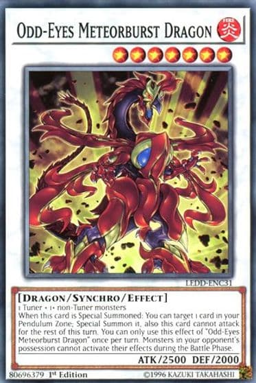 Odd Eyes Meteorburst Dragon Legendary Dragon Decks Yu-Gi-Oh! card