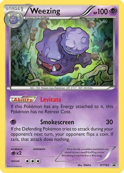 Weezing - XY163 XY Promos Pokemon card