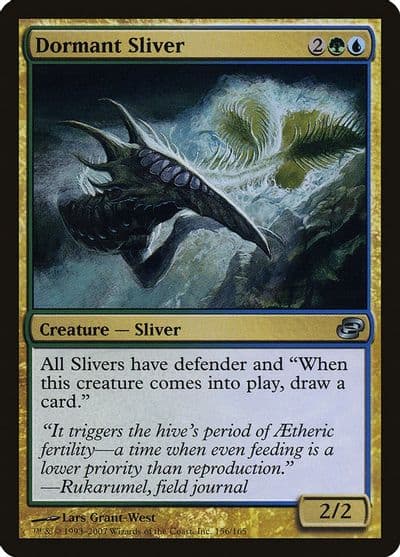 Dormant Sliver Planar Chaos Magic card