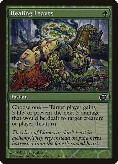 Healing Leaves Planar Chaos Magic card