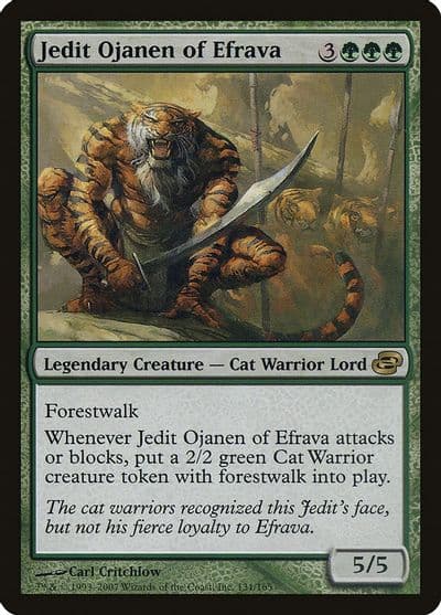 Jedit Ojanen of Efrava Planar Chaos Magic card