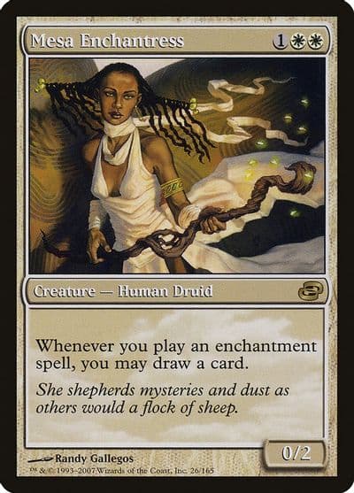Mesa Enchantress Planar Chaos Magic card