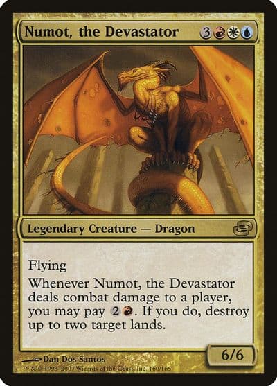 Numot the Devastator Planar Chaos Magic card