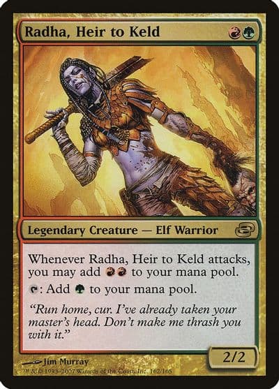 Radha Heir to Keld Planar Chaos Magic card