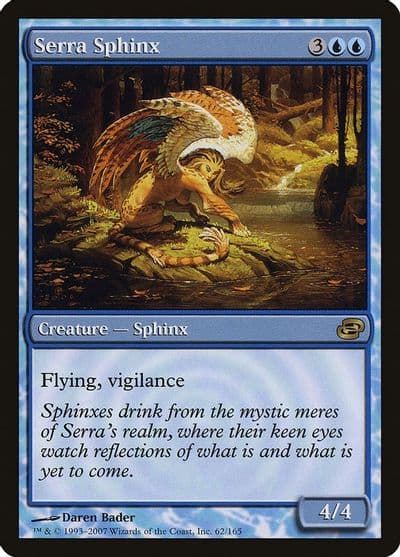 Serra Sphinx Planar Chaos Magic card