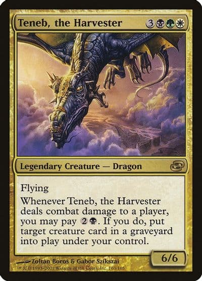Teneb the Harvester Planar Chaos Magic card