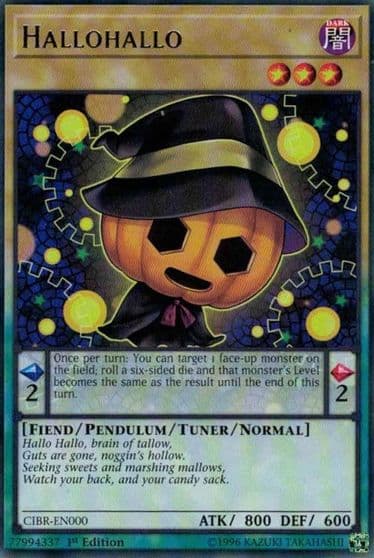 Hallohallo Circuit Break Yu-Gi-Oh! card