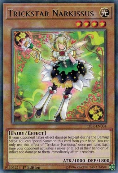 Trickstar Narkissus Circuit Break Yu-Gi-Oh! card