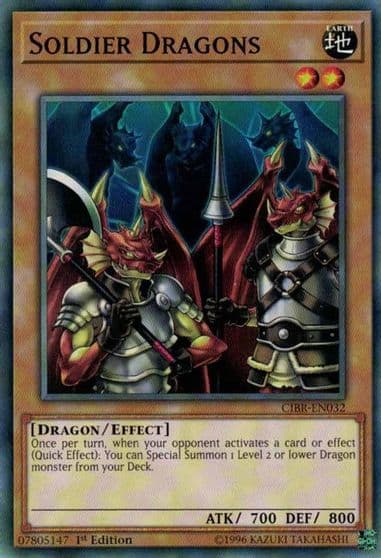 Soldier Dragons Circuit Break Yu-Gi-Oh! card
