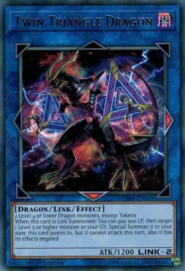 Twin Triangle Dragon Circuit Break Yu-Gi-Oh! card