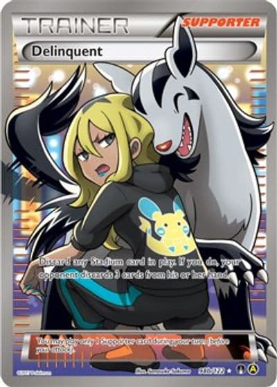 Delinquent - 98b/122 (Full Art) Alternate Art Promos Pokemon card
