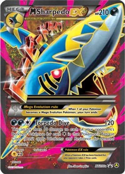 M Sharpedo EX - XY200a Alternate Art Promos Pokemon card