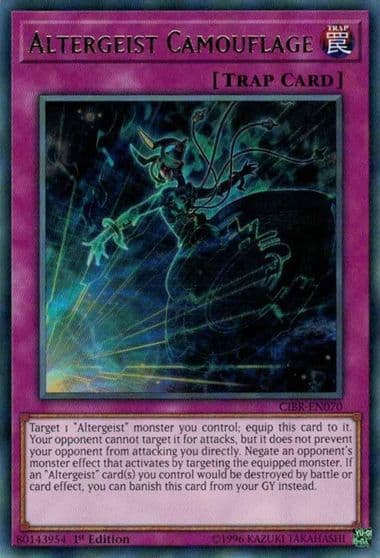Altergeist Camouflage Circuit Break Yu-Gi-Oh! card
