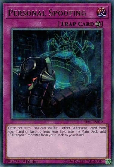 Personal Spoofing Circuit Break Yu-Gi-Oh! card