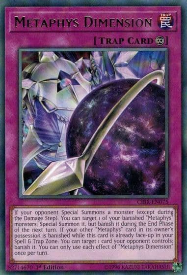 Metaphys Dimension Circuit Break Yu-Gi-Oh! card