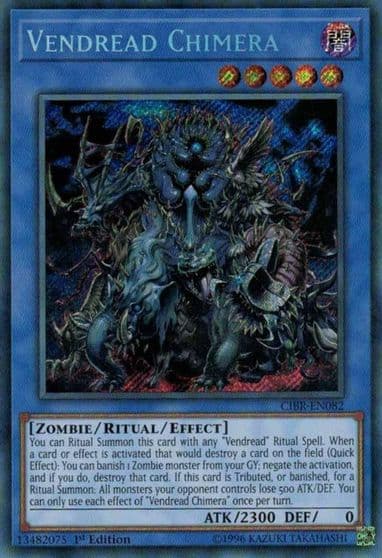 Vendread Chimera Circuit Break Yu-Gi-Oh! card