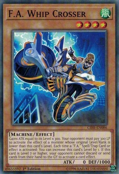 FA Whip Crosser Circuit Break Yu-Gi-Oh! card