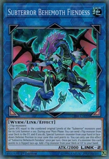 Subterror Behemoth Fiendess Circuit Break Yu-Gi-Oh! card