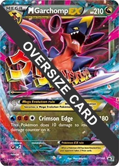 M Garchomp EX - XY168 Jumbo Cards Pokemon card