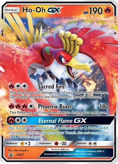 Ho-Oh GX - SM57 SM Promos Pokemon card