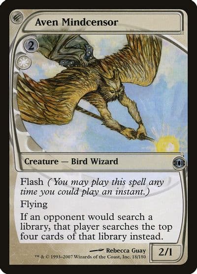 Aven Mindcensor Future Sight Magic card