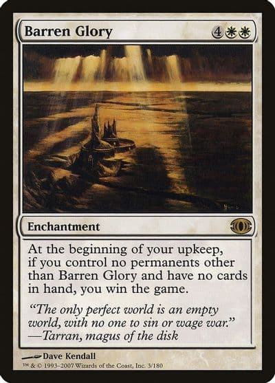 Barren Glory Future Sight Magic card