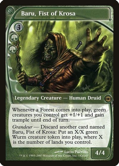 Baru Fist of Krosa Future Sight Magic card